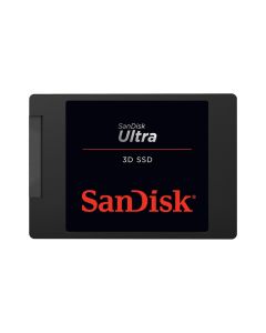 SanDisk Ultra 3D SATA 2.5-inch Internal SSD 1TB with 3D NAND Technology, Faster Boot & Load Times, Shock-Resistant Design & SATA III Performance | Black - 619659196394