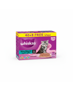 Whiskas Junior Tuna in Jelly Mega Pack - Complete Kitten Nutrition