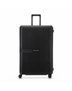 Delsey Stone Large Check-In Luggage 82cm, Hardcase Suitcase with 360-Degree Double Spinner, Advanced Security Lock | Black