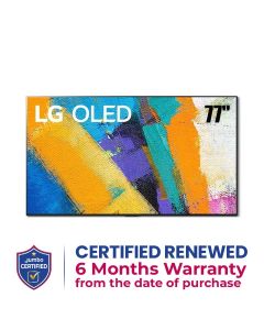 LG 77 inch Class with Gallery Design 4K Smart OLED TV w/AI ThinQ® | OLED77GX