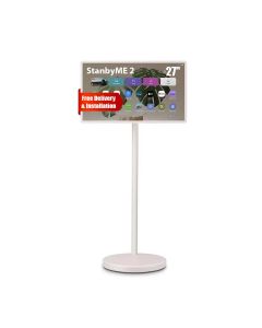LG 27Inch Super Portable Touch Screen Smart TV, Dolby Vision, Filmmaker Mode, Full Swivel Rotation, 60HZ Refresh Rate - White - StanbyME 2