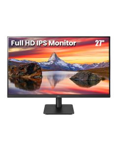LG 27-Inch Full HD IPS Monitor, 75Hz Refresh Rate, AMD FreeSync, Reader Mode & Flicker Safe Display | Black - 27MP400-B