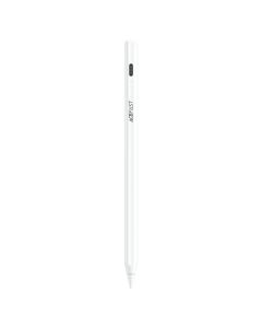 ACEFAST V1 Universal Capacitive Stylus Pen, High-Precision Touchscreen Pen for iPad, Tablets & Smartphones - White