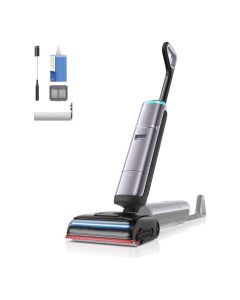 Dreame H16 Pro Steam Wet & Dry Vacuum Cleaner, 28000Pa Suction, 200°C Steam, Self-Cleaning, AI Edge Cleaning | Silver - HHR48F