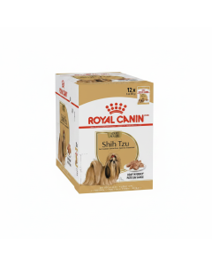 Royal Canin Shih Tzu Wet Food Pouches - 12x85g Breed Health Nutrition