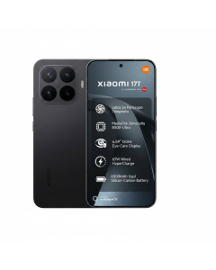Xiaomi 17T 5G Smartphone | 12GB RAM, Leica Camera, 6500mAh Battery | Black