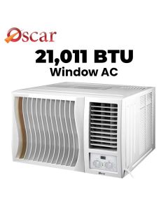 Oscar Window Air Conditioner Rotary 21011 BTU, Cooling Power, Inverter Compressor - White - OWC24R410