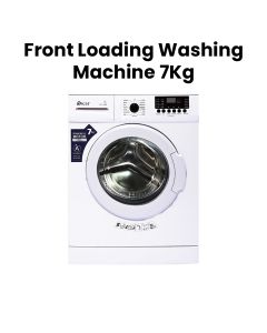 Oscar Front Loading Washing Machine 7Kg, Energy Efficient, Gentle And Thorough Washing - White - OFL 7R10 W1