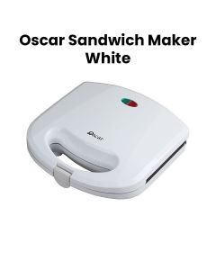 Oscar Sandwich Maker, Compact Design And Reliable Performance - White - OSW-2808
