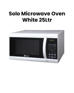 Oscar Solo Microwave Oven 25L, Powerful Performance And Durable Design - White - OMW 25 SWM