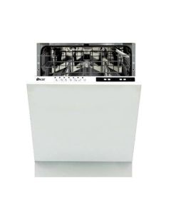 Oscar Built-In Dishwasher, Multiple Wash Programs, Fast Wash Option, Quiet Operation, Automatic Rinse Aid And Salt Indicator - White - OBD 13 DW
