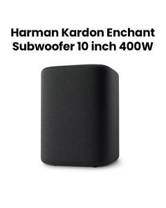 Harman Kardon Enchant Subwoofer Max Audio Power, Ultra-Low Resonance Enclosure, Bass Reflex Port Design, Wireless Audio Connection - Black - HKENCHSUBGRAAM