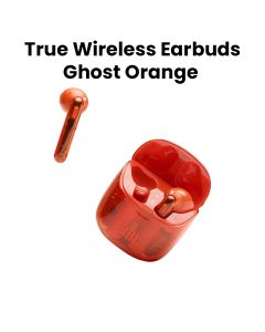 JBL Tune 225 True Wireless Earbuds with Powerful JBL Pure Bass Sound, Dual Connect, Native Voice Assistant - Ghost Orange - Tune 225TWS