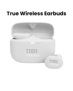 JBL Tune 130NC TWS | True Wireless Noise Cancelling Earbuds - White