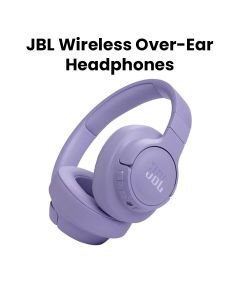 JBL Tune 770NC Wireless On-Ear Headphones, Adaptive Noise Cancelling, Upto 70 Hrs Battery, Speed Charge 5 Min - Purple - TUNE770NC