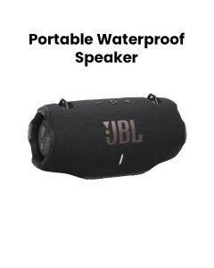 JBL Xtreme 4 Portable Bluetooth Speaker, ProSound With Powerful Bass Radiators, AI Sound Boost, Built-in Powerbank - Black - XTREME4