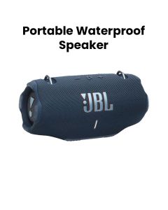 JBL Xtreme 4 Portable Bluetooth Speaker, ProSound With Powerful Bass Radiators, AI Sound Boost, Built-in Powerbank - Blue - XTREME4