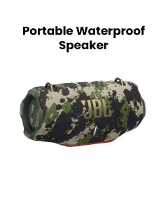 JBL Xtreme 4 Portable Bluetooth Speaker, ProSound With Powerful Bass Radiators, AI Sound Boost, Built-in Powerbank - Camouflage - XTREME4