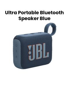 JBL Go 4  Ultra-Portable Bluetooth Speaker, Enjoy Powerful Sound, Compact Design, And Durable Build Perfect For Travel - Blue - Go 4