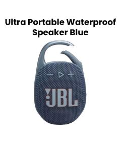 JBL Clip 5 Ultra-Portable Waterproof Speaker, Up to 12 Hours of Play, Big Pro Sound With Punchy Bass - Blue - CLIPS5