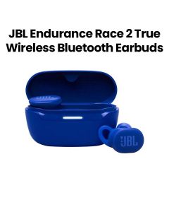 JBL Endurance Race 2 True Wireless Waterproof Sports Earbuds, 48H Of Playback, Plus Speed Charging & Active Noise Cancelling - Blue - JBLENDURRACE2BLU