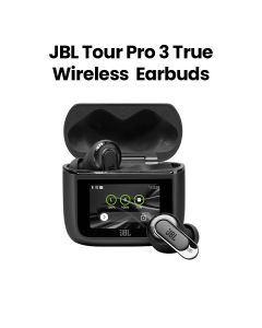 JBL Tour Pro 3 True Wireless Noise Cancelling Earbuds With Smart Charging Case, Up To 44 Hours Of Music Playback - Black - JBLTOURPRO3BLK