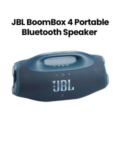 JBL Boombox 4 Portable Waterproof Bluetooth Speaker With Long Battery Life, And Durable Waterproof Design For Outdoor And Indoor Use - Blue - JBLBOOMBOX4