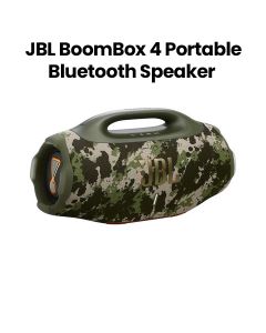 JBL Boombox 4 Portable Waterproof Bluetooth Speaker With Long Battery Life, And Durable Waterproof Design For Outdoor And Indoor Use - Squad - JBLBOOMBOX4