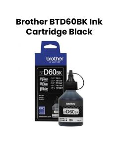 Brother Genuine Ink Cartridge, Produces Clear, Crisp Black Text, Graphics - Black - BTD60BK