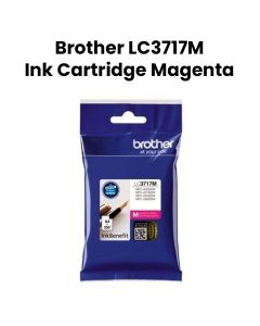 Genuine Brother Ink Cartridge For Reliable Performance And Crisp, Vibrant Printing - Magenta - LC3717M
