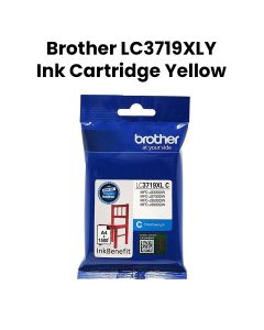 Genuine Brother Ink Cartridge For Consistent Performance And Superior Print Quality - Yellow - LC3719XLY