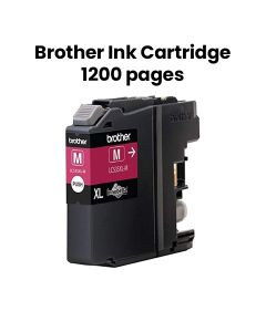 Genuine Brother Ink Cartridge For High-Quality Prints, Sharp Text, And Vibrant Color - Magenta - LC535XLM