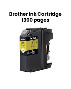 Genuine Brother Ink Cartridge For High-Quality Printing, Sharp Results And Reliable Performance - Yellow - LC535XLY