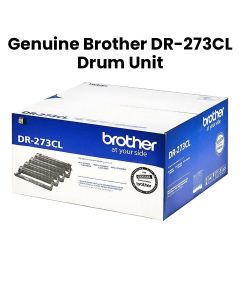 Brother Complete Original Drum Unit, High-volume Office Prints Or Color-intensive Documents - Black - DR-273CL