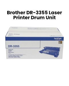 Brother Genuine Laser Printer Drum Unit, Produces Sharp, Clean Text And Consistent Output Every Print - Black - DR-3355