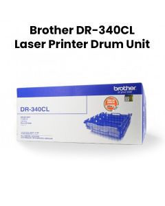Brother Genuine Laser Printer Drum Unit, Produces Sharp, Clean Text And Consistent Output Every Print - Black - DR-340CL