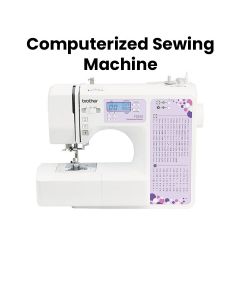 Brother Computerized Sewing Machine For Advanced Stitching, Easy Operation - White - FS155