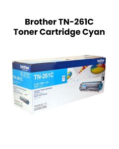 Brother Genuine Toner Cartridge, Produces Bright, Vivid And Accurate Color Prints - Cyan - TN-261C