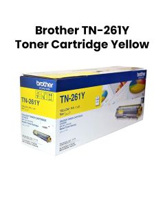 Genuine Brother Toner Cartridge For Vibrant, Professional-quality Prints, Reliable, High-yield - Yellow - TN-261Y