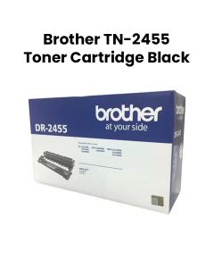 Brother Genuine Toner Cartridge, Produces Sharp, Crisp And Professional Black Printouts - Black - TN-2455