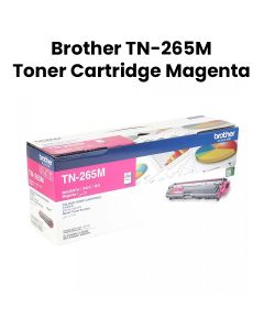 Genuine Brother Toner Cartridge, Professional-quality Prints, Reliable, High-yield - Magenta - TN-265M