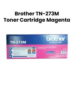 Genuine Brother Toner Cartridge, Professional-quality Prints, Reliable, High-yield - Magenta - TN-273M