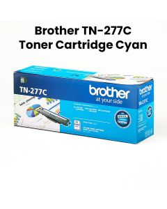 Brother Genuine Toner Cartridge, Produces Bright, Vivid And Accurate Color Prints - Cyan - TN-277C
