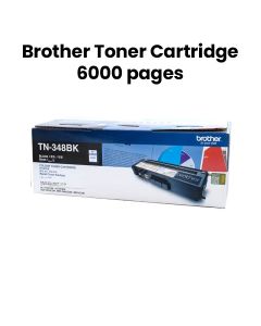 Genuine Brother Toner For MFC-9970/4570, Superior Print Quality, Easy Installation, Sharp Black Text - Black - TN348