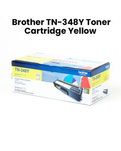 Genuine Brother Toner For MFC-9970/4570, Superior Print Quality, Easy Installation, Sharp Yellow Text - Yellow - TN-348Y