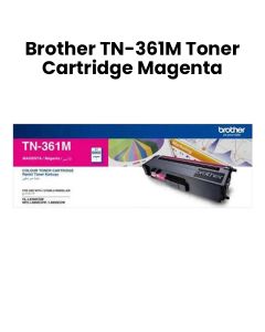 Genuine Brother Toner Cartridge For High-Quality Printing And Reliable Performance - Magenta -TN-361M