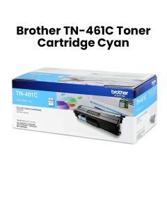 Genuine Brother Toner Cartridge, Yields Up To 3000 Pages, High Quality Laser Prints, Wider Color Range - Cyan - TN-461C