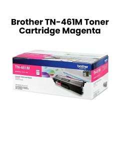 Genuine Brother Toner Cartridge, Yields Up To 3000 Pages, High Quality Laser Prints, Wider Color Range - Magenta - TN-461M