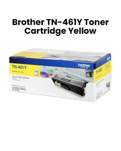 Genuine Brother Toner Cartridge, Yields Up To 3000 Pages, High Quality Laser Prints, Wider Color Range - Yellow -TN-461Y