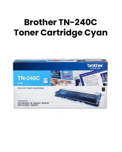 Brother Genuine Toner Cartridge, Produces Bright, Vivid And Accurate Color Prints - Cyan - TN-240C